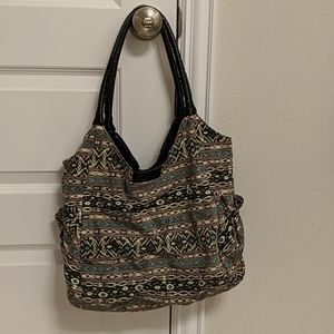 Billabong tribal print purse